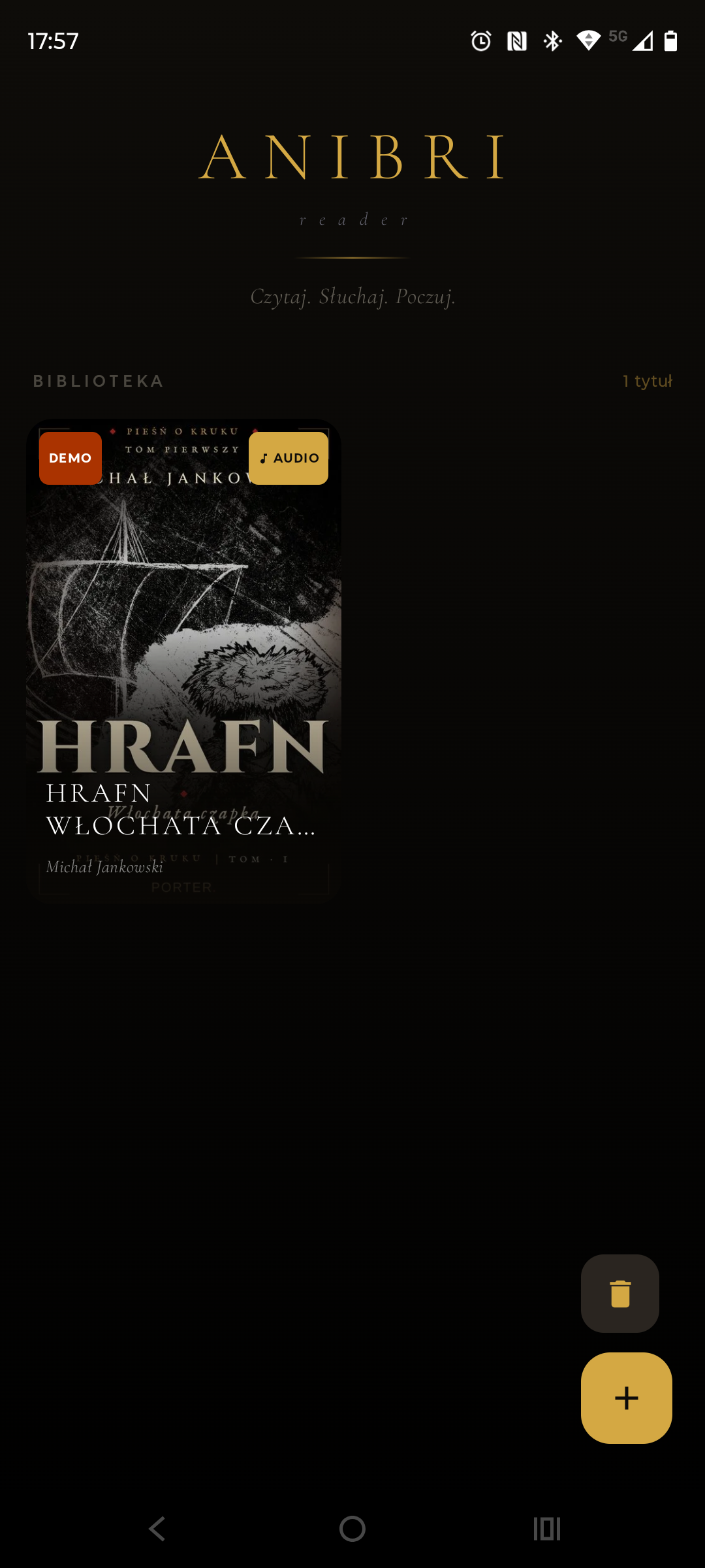 Anibri Reader — biblioteka soundbooków