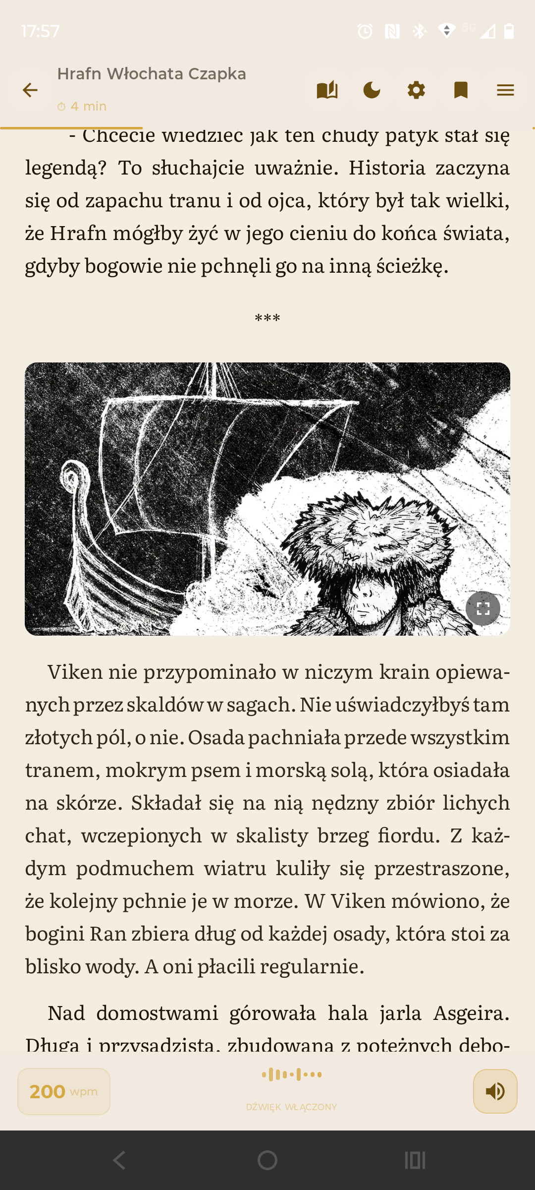 Anibri Reader — tryb czytania z regulatorami audio